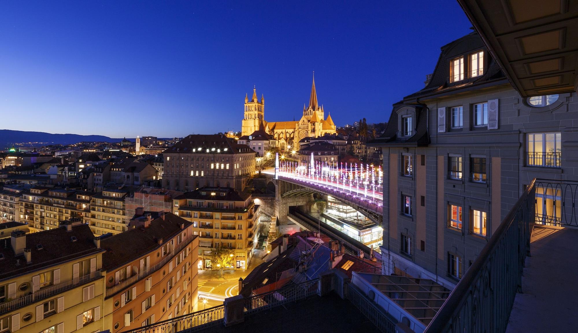 Swiss Wine By Fassbind Hotel Lausanne Exterior foto