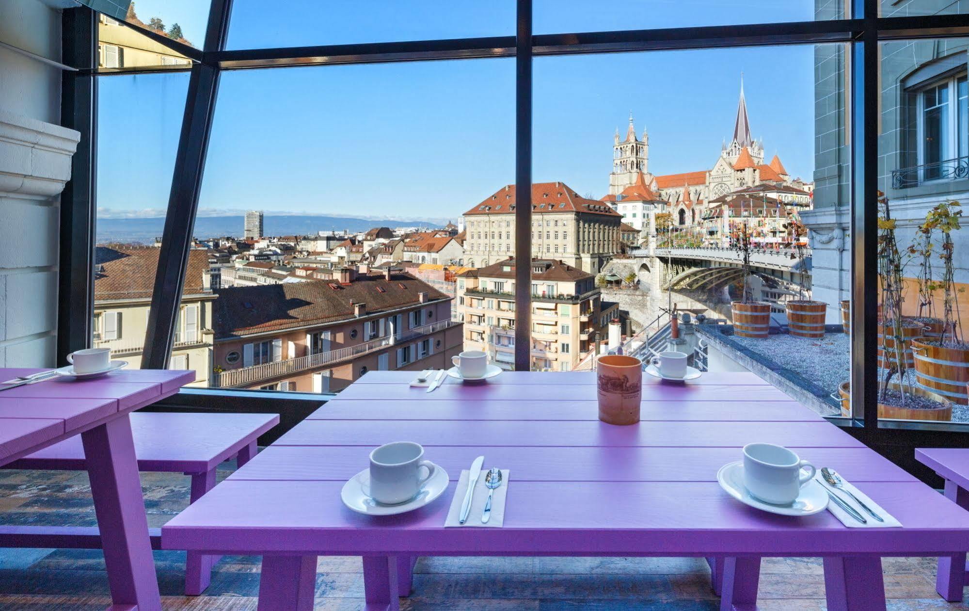 Swiss Wine By Fassbind Hotel Lausanne Exterior foto